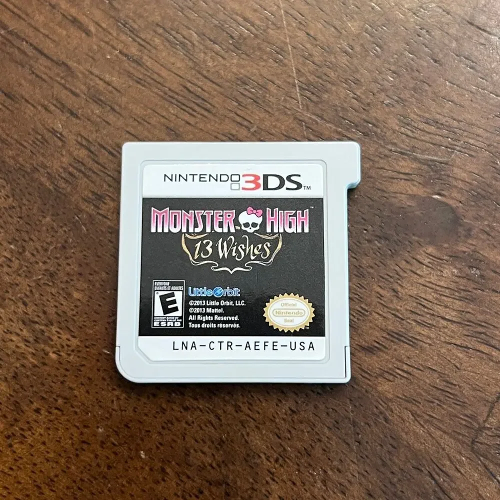 Nintendo 3DS Monster High 13 Wishes Game